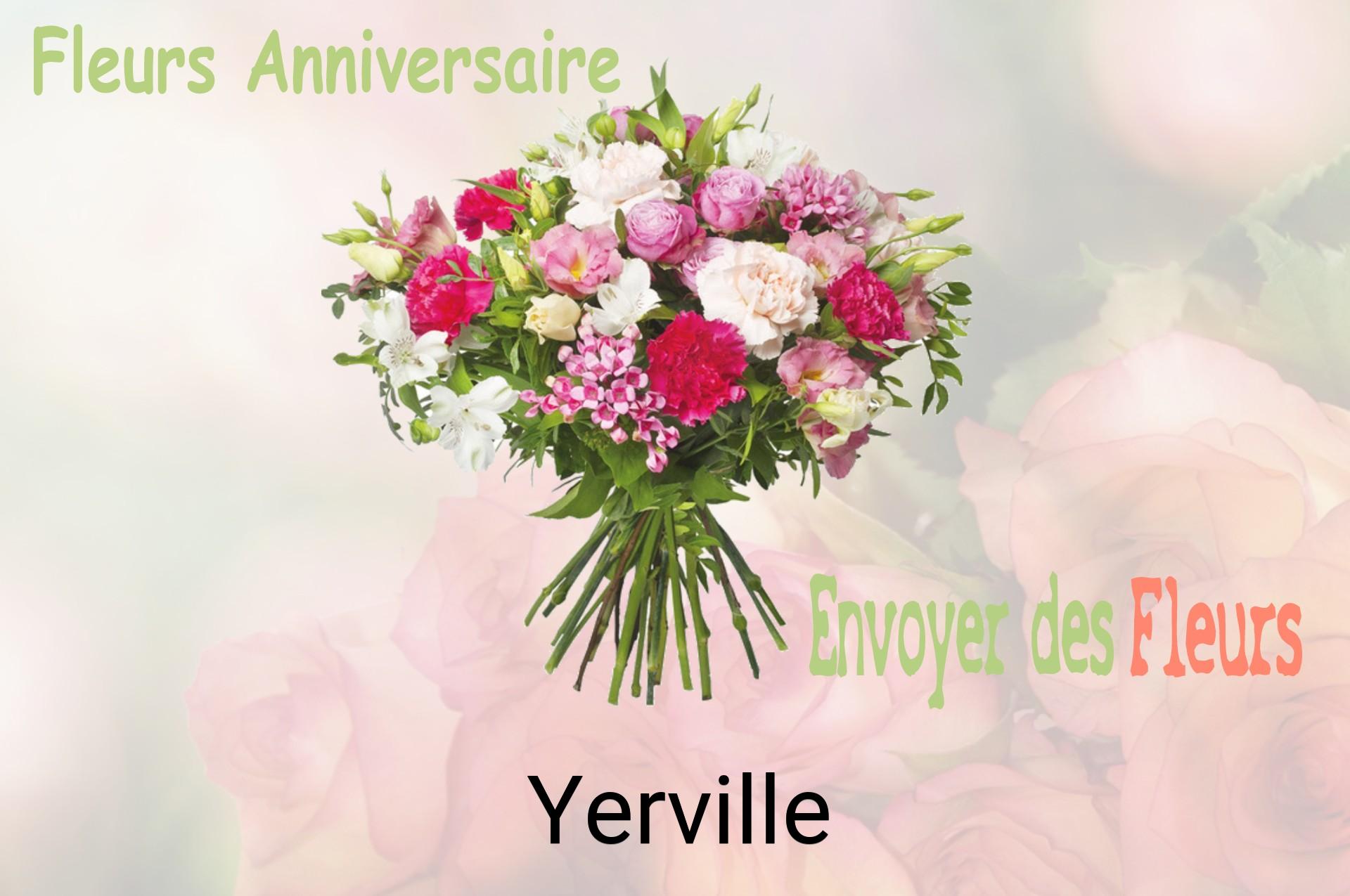 Bouquet de fleurs d’anniversaire livré à Yerville
