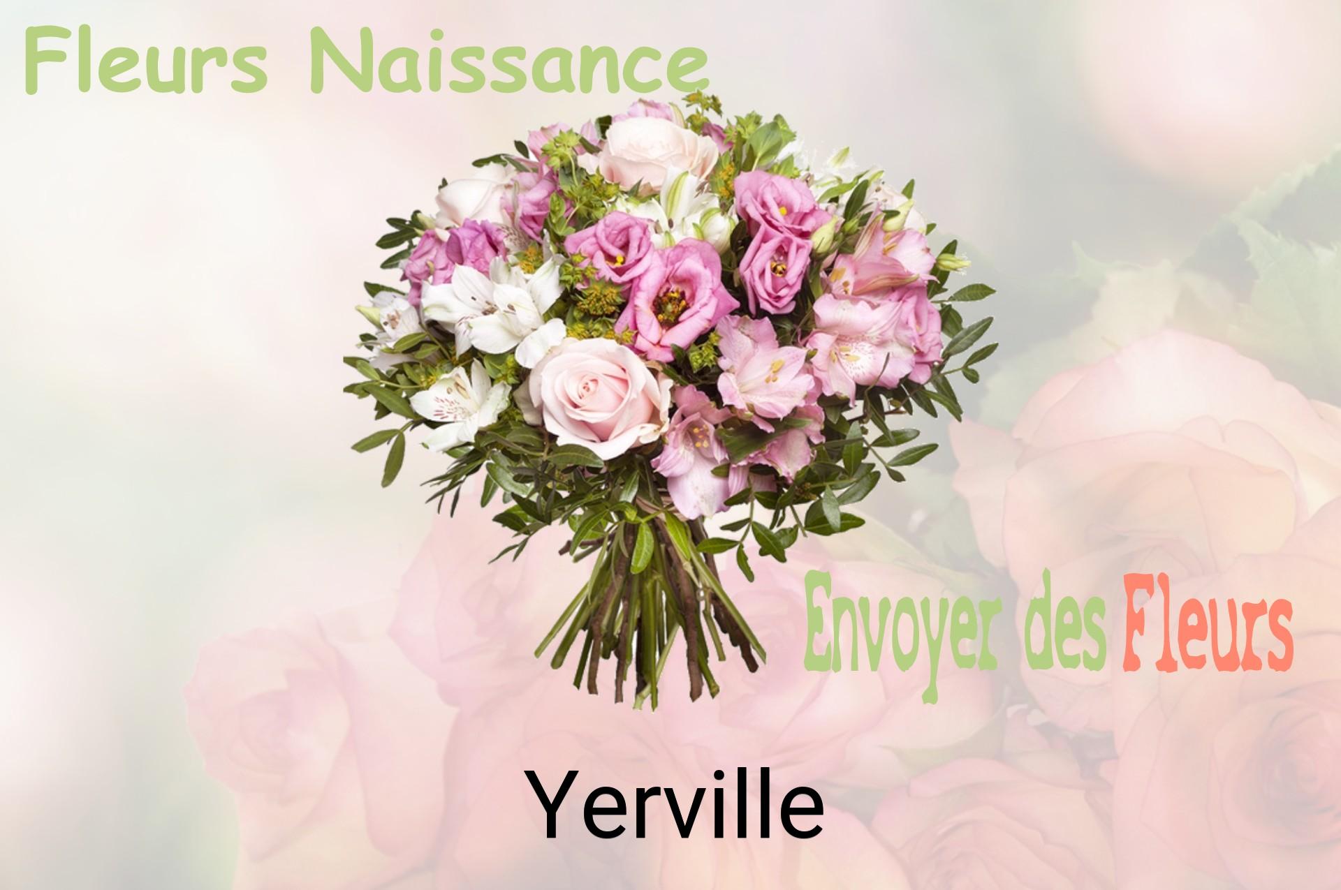 Bouquet de fleurs de naissance livré à Yerville